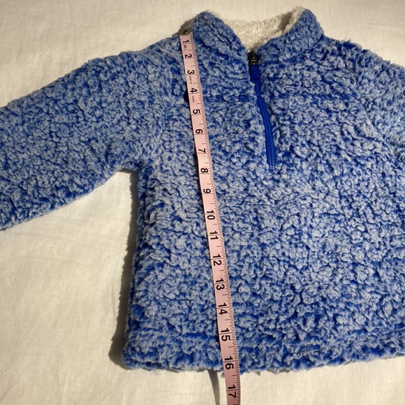 Wonder Nation Sherpa pullover little girl 3 - Picture 7 of 15